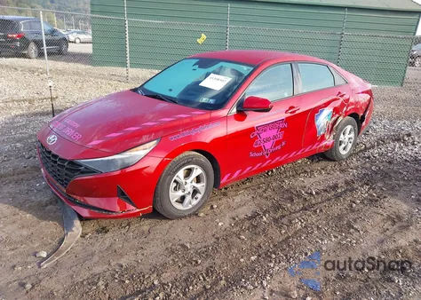 2021 Hyundai Elantra Se из США, поврежденный, VIN KMHLL4AG1MU105048